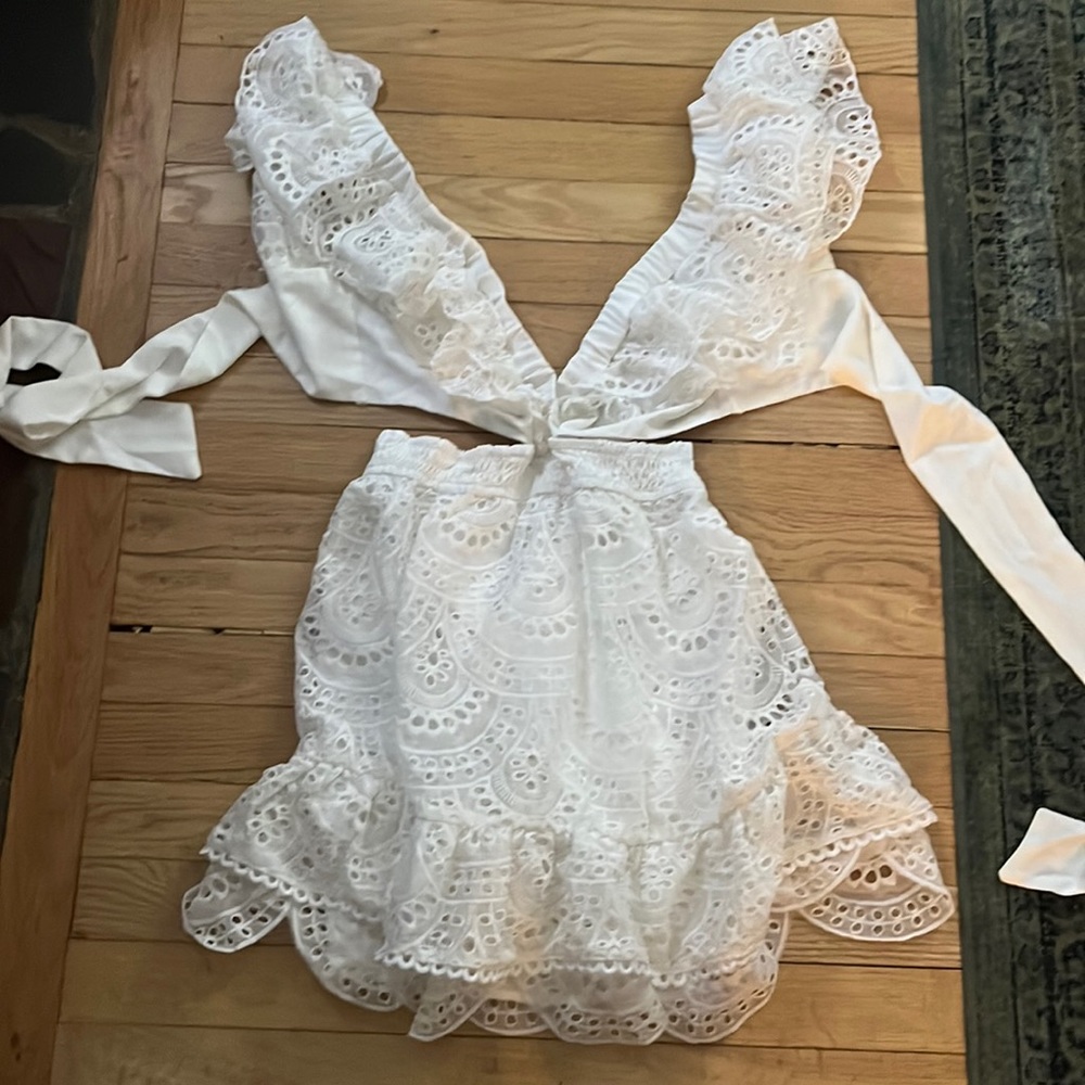 Bella and Bloom girl next door cutout dress